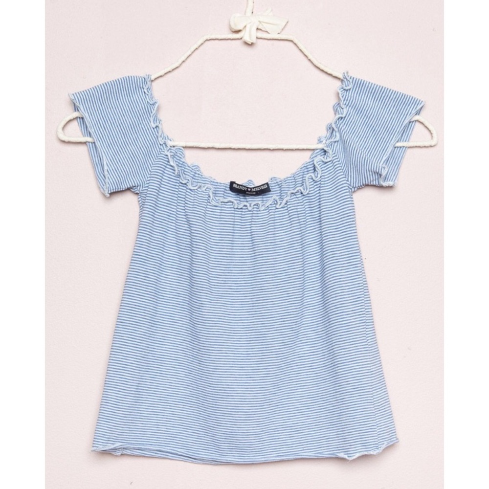 🚨FLASH SALE🚨brandy melville off the shoulder top